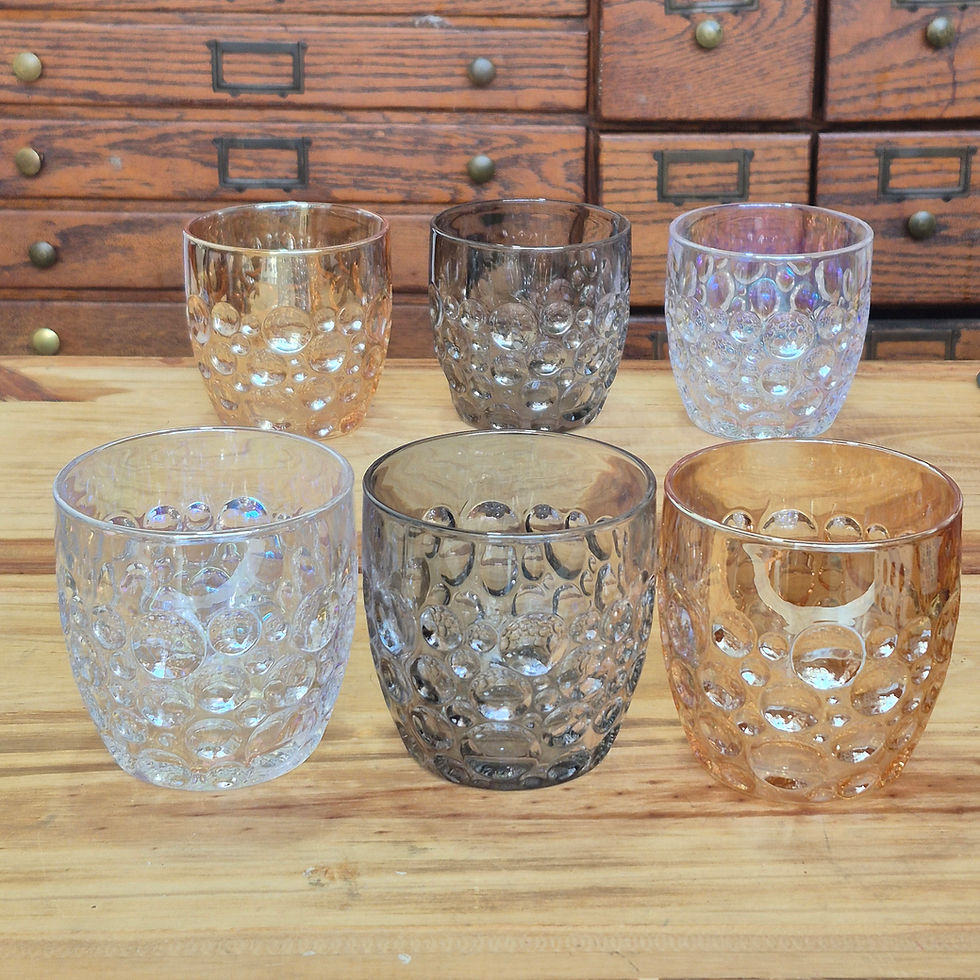 Miniatura: 6 Vaso Burbujas  [D8 H8] 340ml
