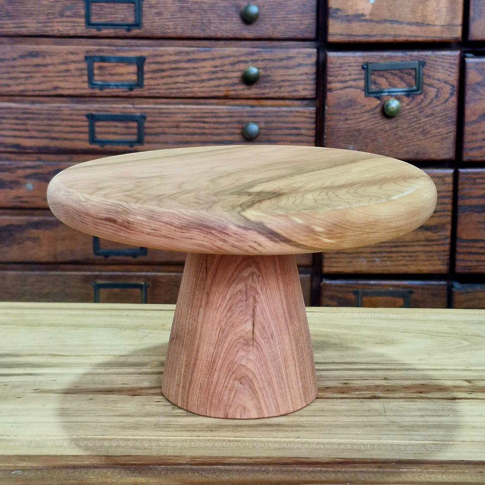 Miniatura: Pie de Torta de Madera Maciza 20cm x 13cm de alto