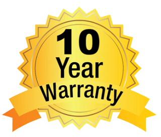 10 Year Caulking Warranty