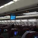 Airplane Interior View