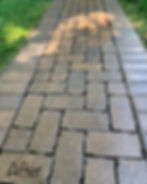 Paver Walkway After Cleaning