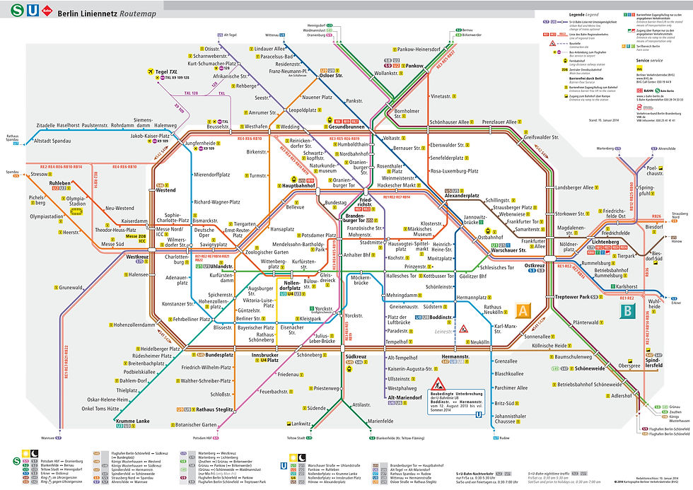 Guide til U-bahn i Berlin