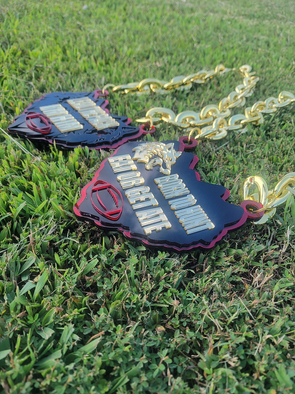 Thumbnail: Custom Turnover Chains – 3D Acrylic