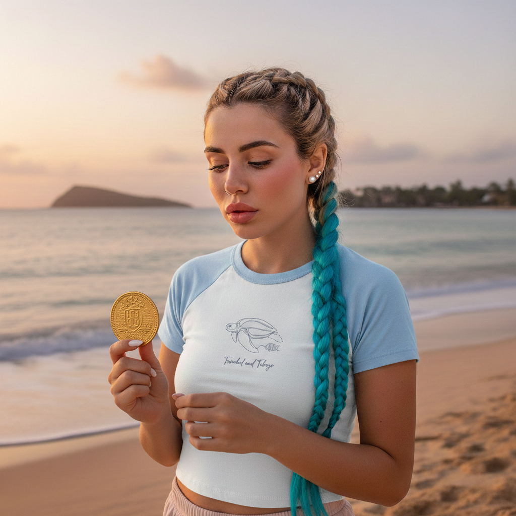 Trinidad & Tobago Embroidered Tee