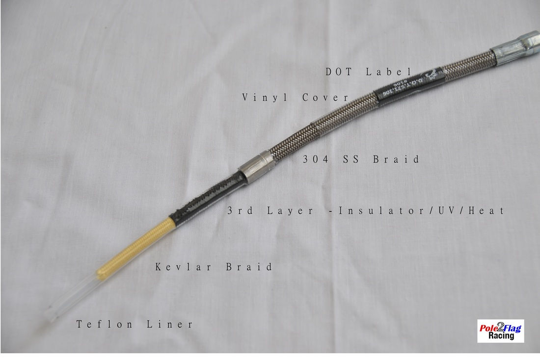 1991-1996 SS Brake Lines DOT Approved