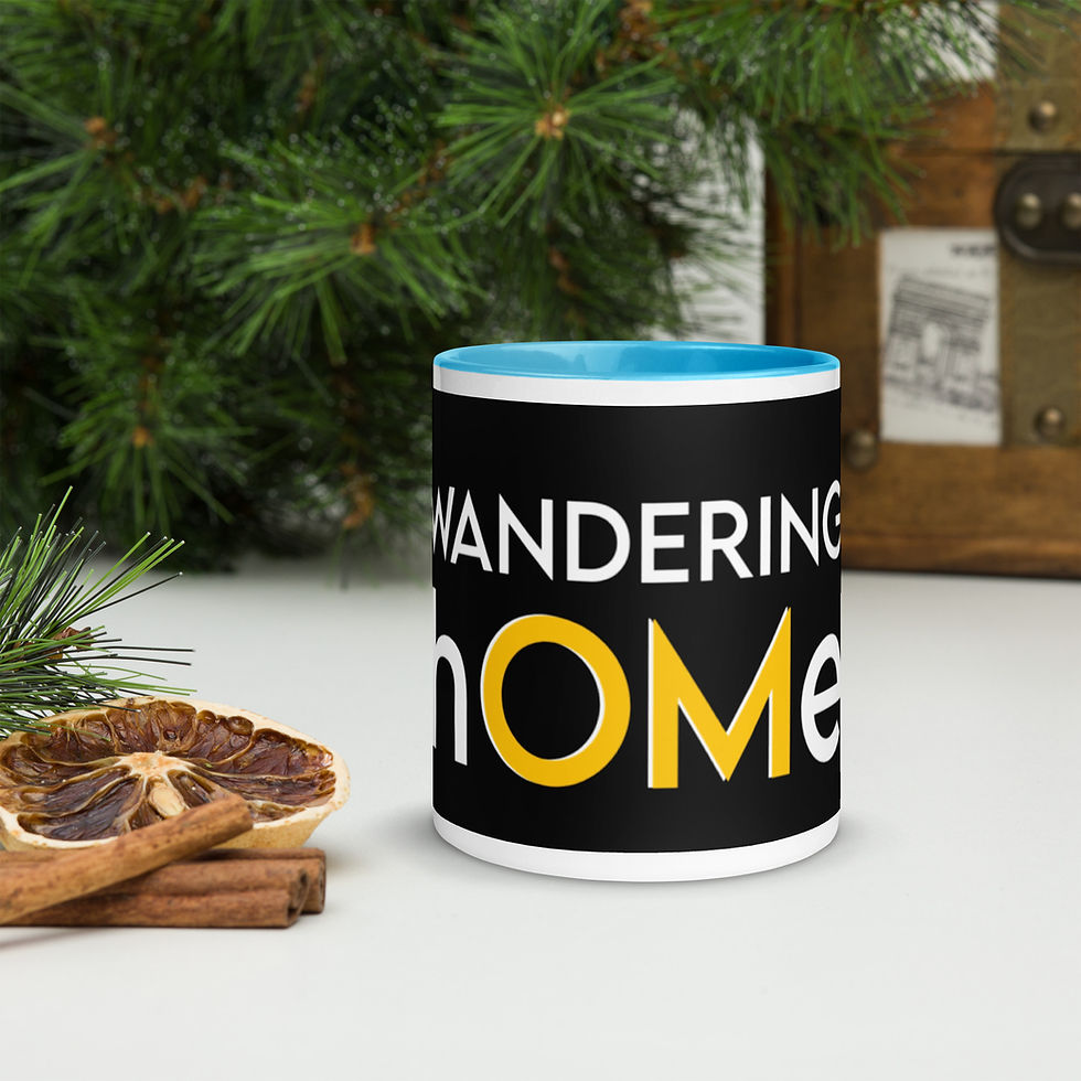 Thumbnail: Ceramic mug - WANDERING hOMe - Amanda's Design