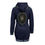 Thumbnail: Hoodie Dress -YAWAY - with logo on back