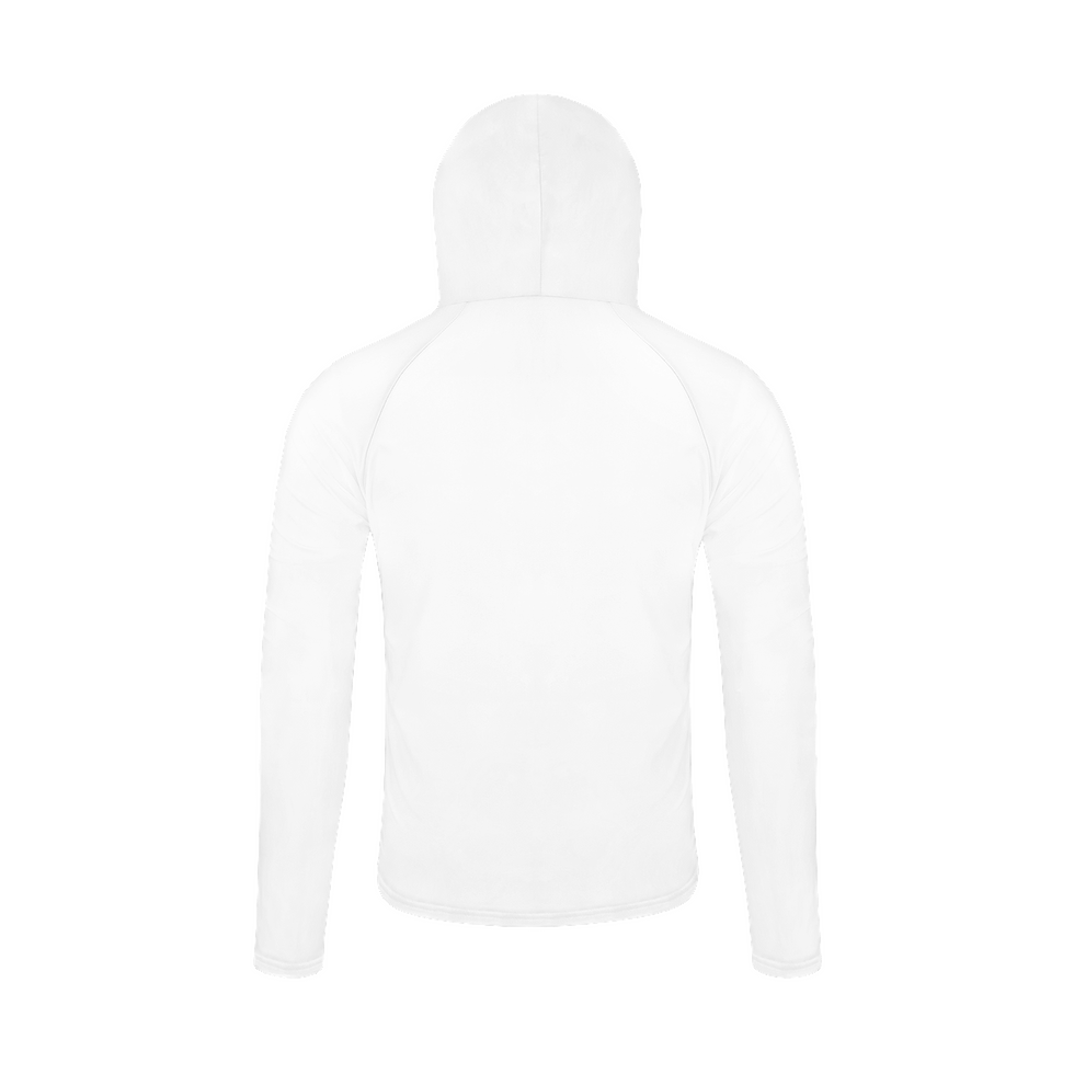 Thumbnail: Sun Protective Hooded Long Sleeve T-Shirt- OM Metatron -Amanda's Design