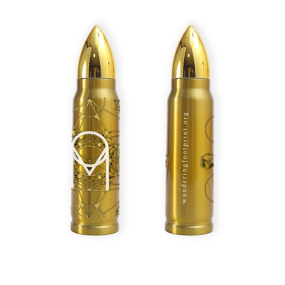 Gold - OM Metatron Tumbler 16OZ