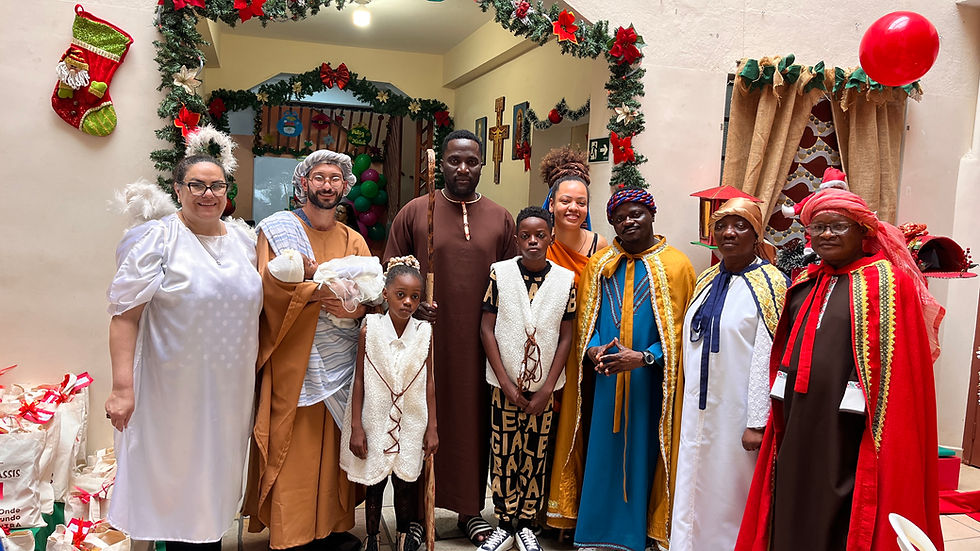 Natal sem fronteiras na Casa de Assis: onde o mundo se encontra