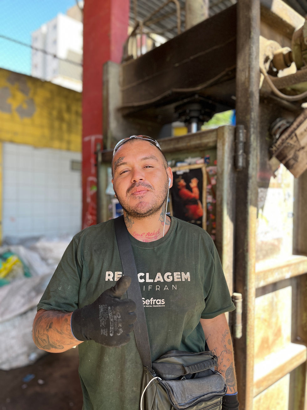 "Aqui eu encontrei mais do que uma oportunidade. Aqui eu me encontrei", diz participante do Sefras