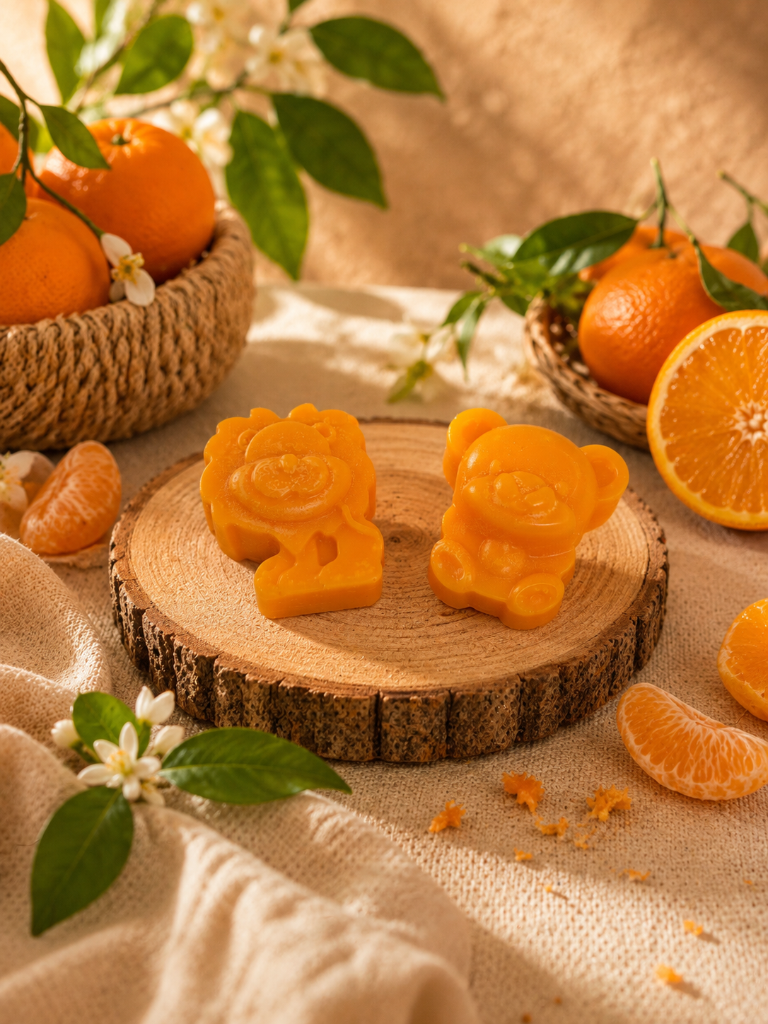 duo fondants mandarine