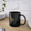 Thumbnail: Miline Decor Black Coffee Cup, 11oz
