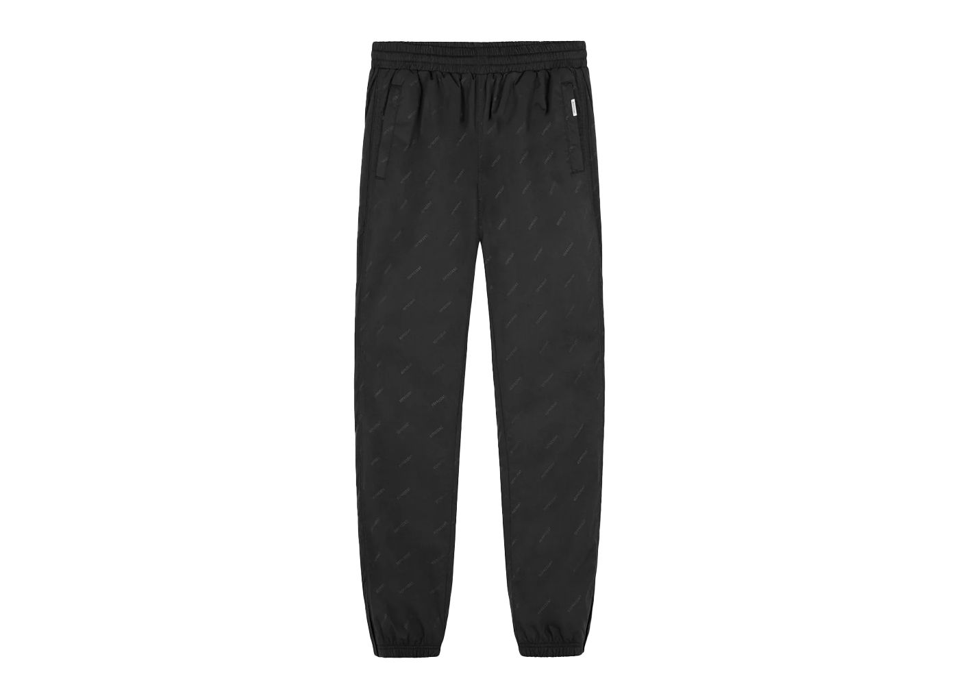 Represent Allover Logo Trackpants Black