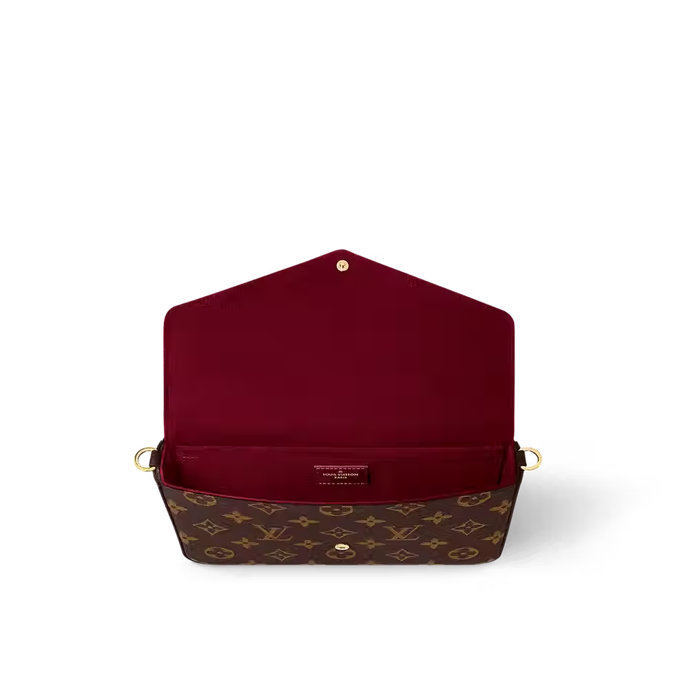 Louis Vuitton Pochette Felicie Monogram Canvas Handbag