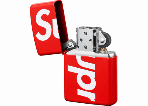 Supreme Logo Zippo Red | InHand