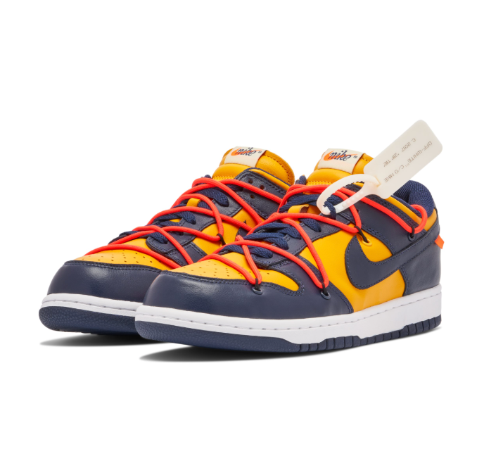 Nike Dunk Low Off-White University Gold