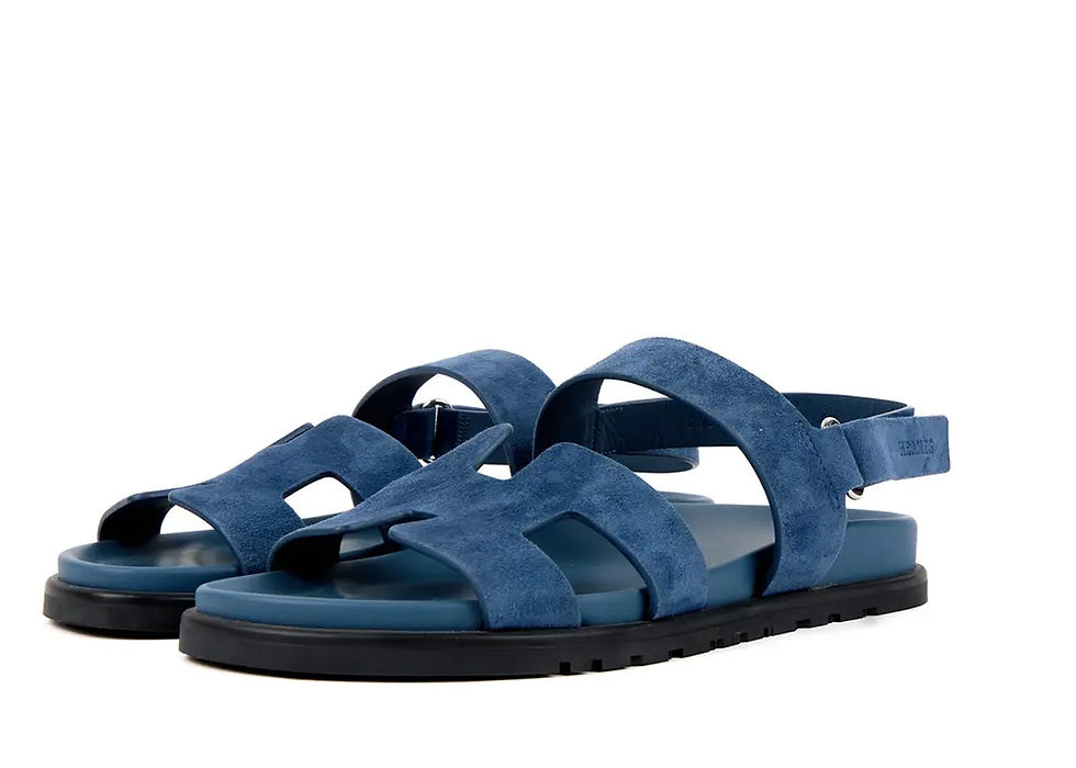 Thumbnail: Hermes Genius Sandal - Blue