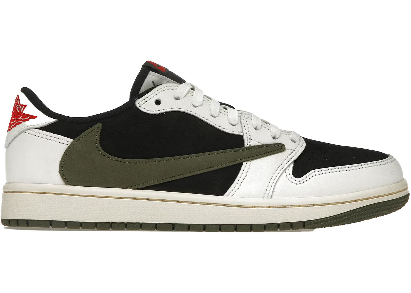 Jordan 1 Retro Low OG SP Travis Scott Olive (Friends and Family) (Women's)
