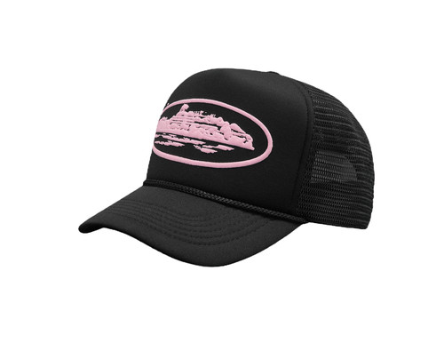 帽子 CORTEIZ ALCATRAZ PREMIUM TRUCKER Corteiz ALCATRAZ PREMIUM TRUCKER [BLACK & PINK] | InHand
