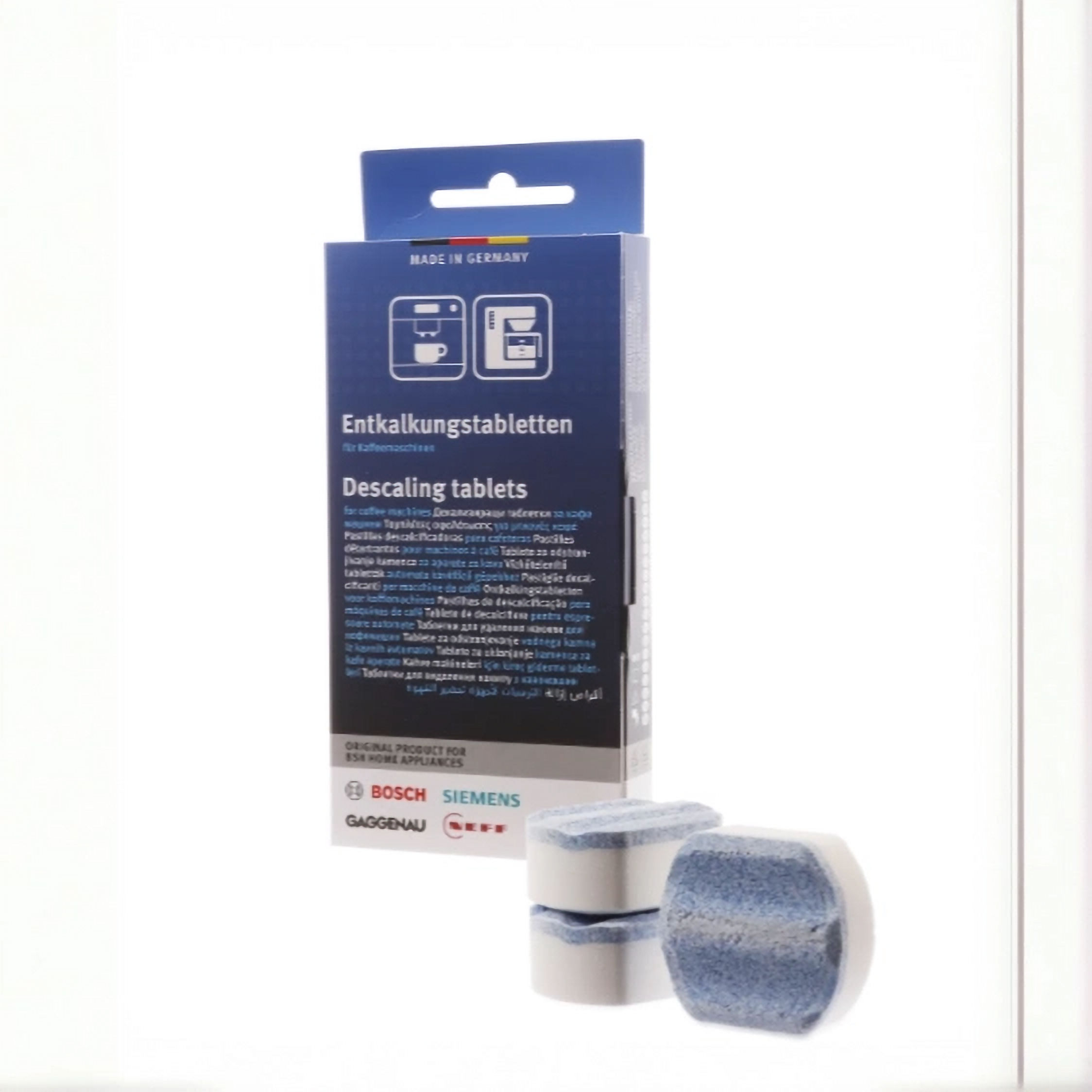 Kahve Makinaları için kireçten arındırma tabletleri ( İçerik 3 büyük tablet)