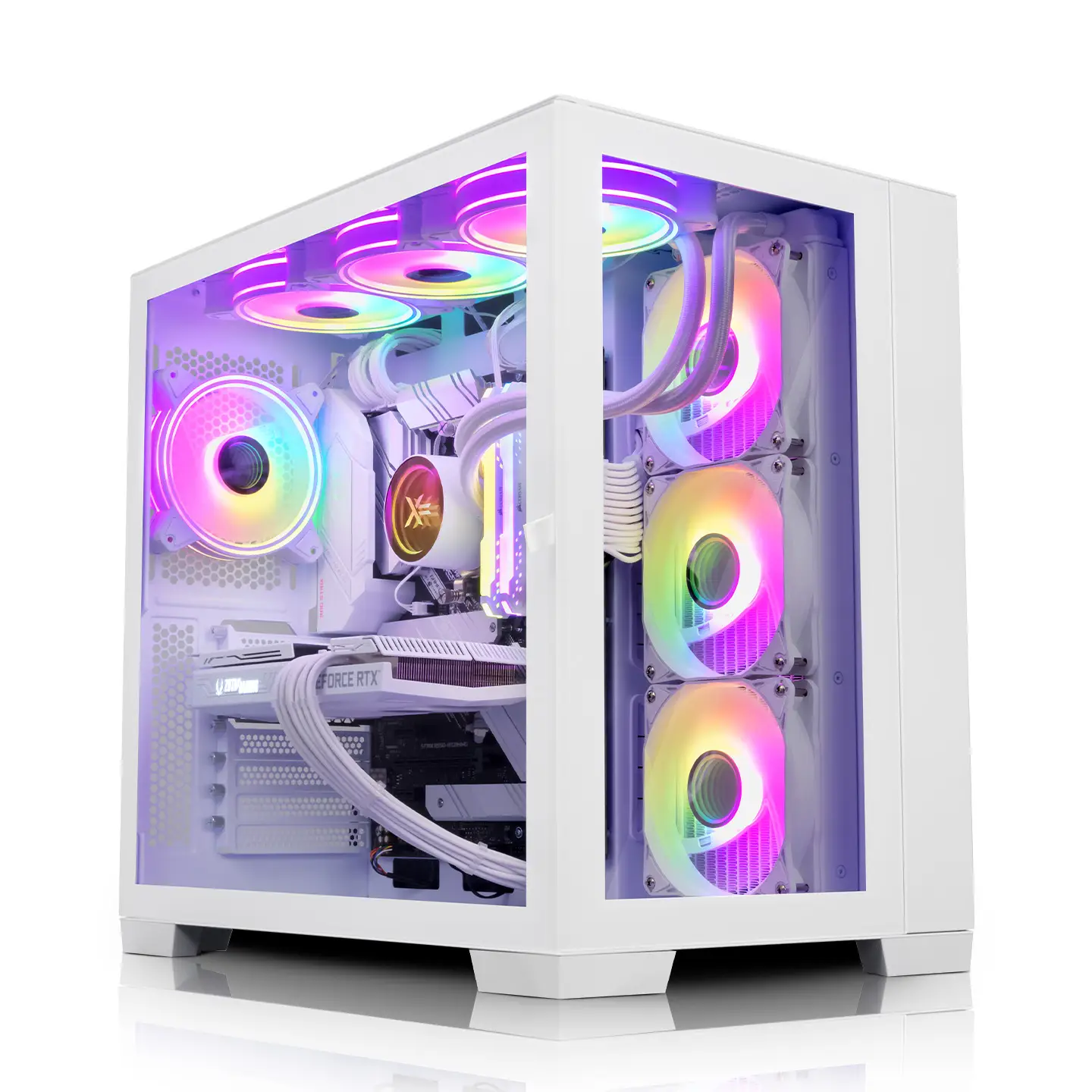 ПОЛНОСТЬЮ ПОСТРОЕНО И ГОТОВО | Ryzen 7 5700X 8 ядер NVIDIA RTX 4060 8 ГБ