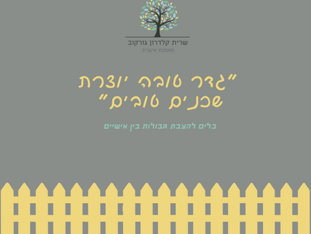 הצבת גבולות