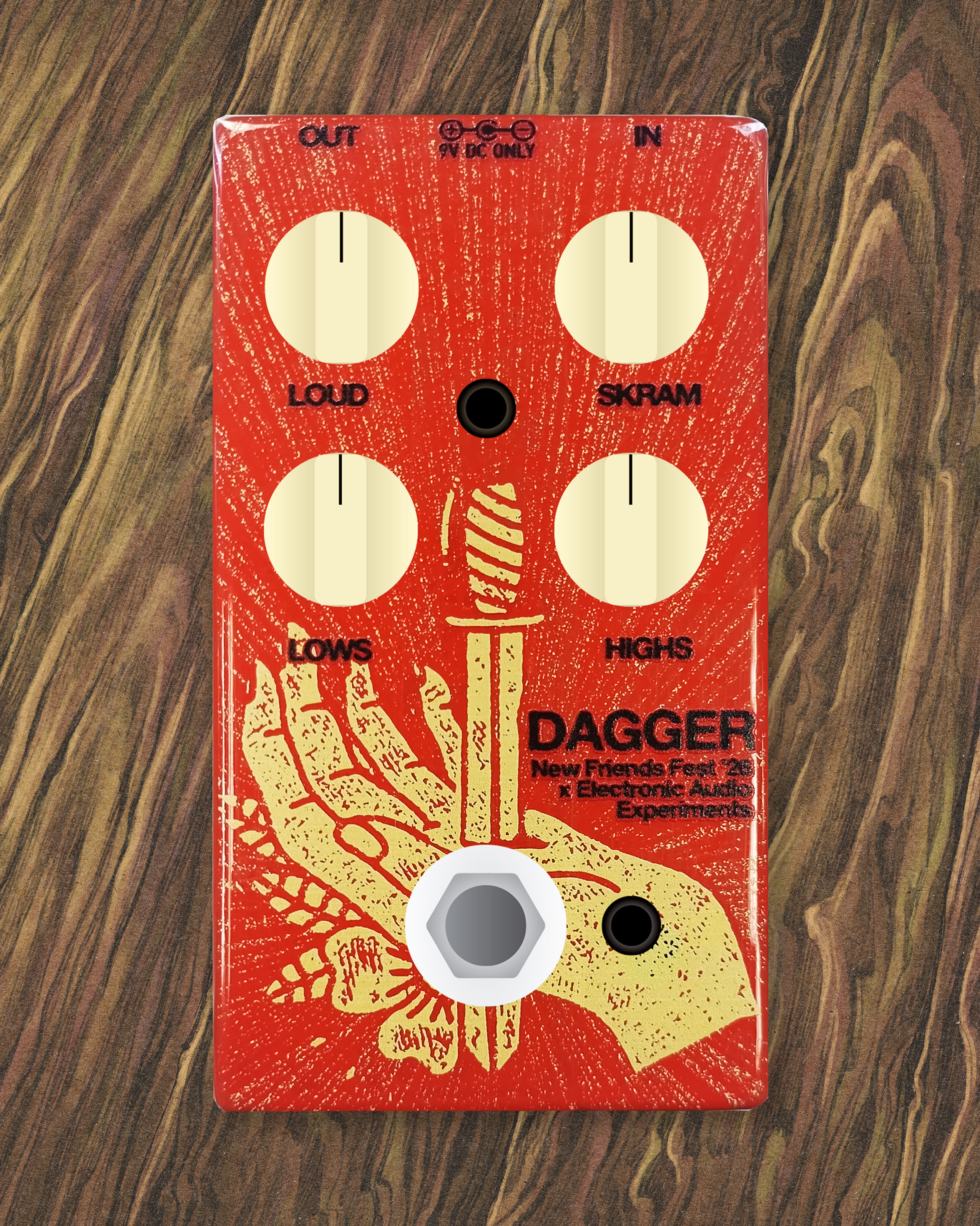 NFF'26 x EAE "Dagger" Guitar Pedal