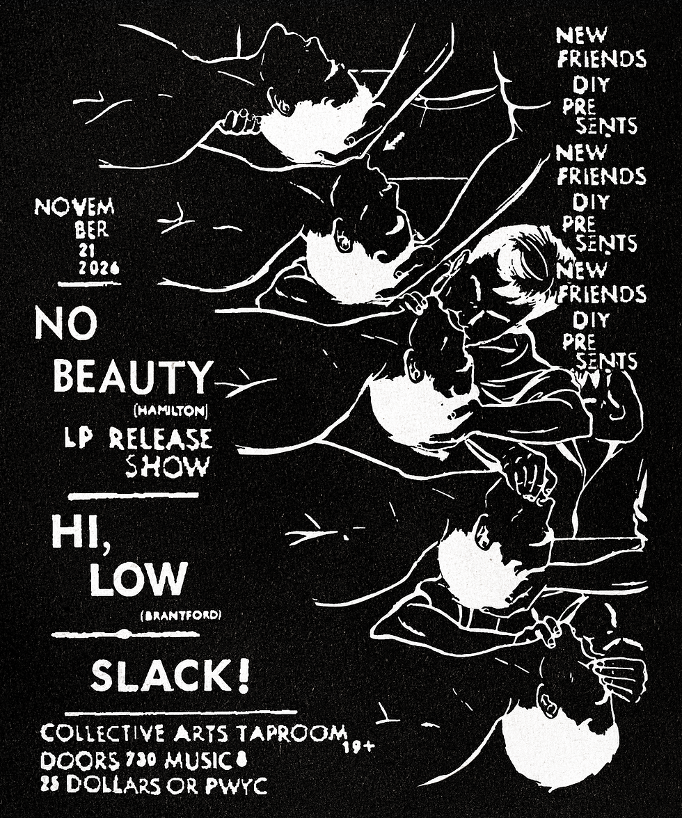 No Beauty / hi, low / Slack!