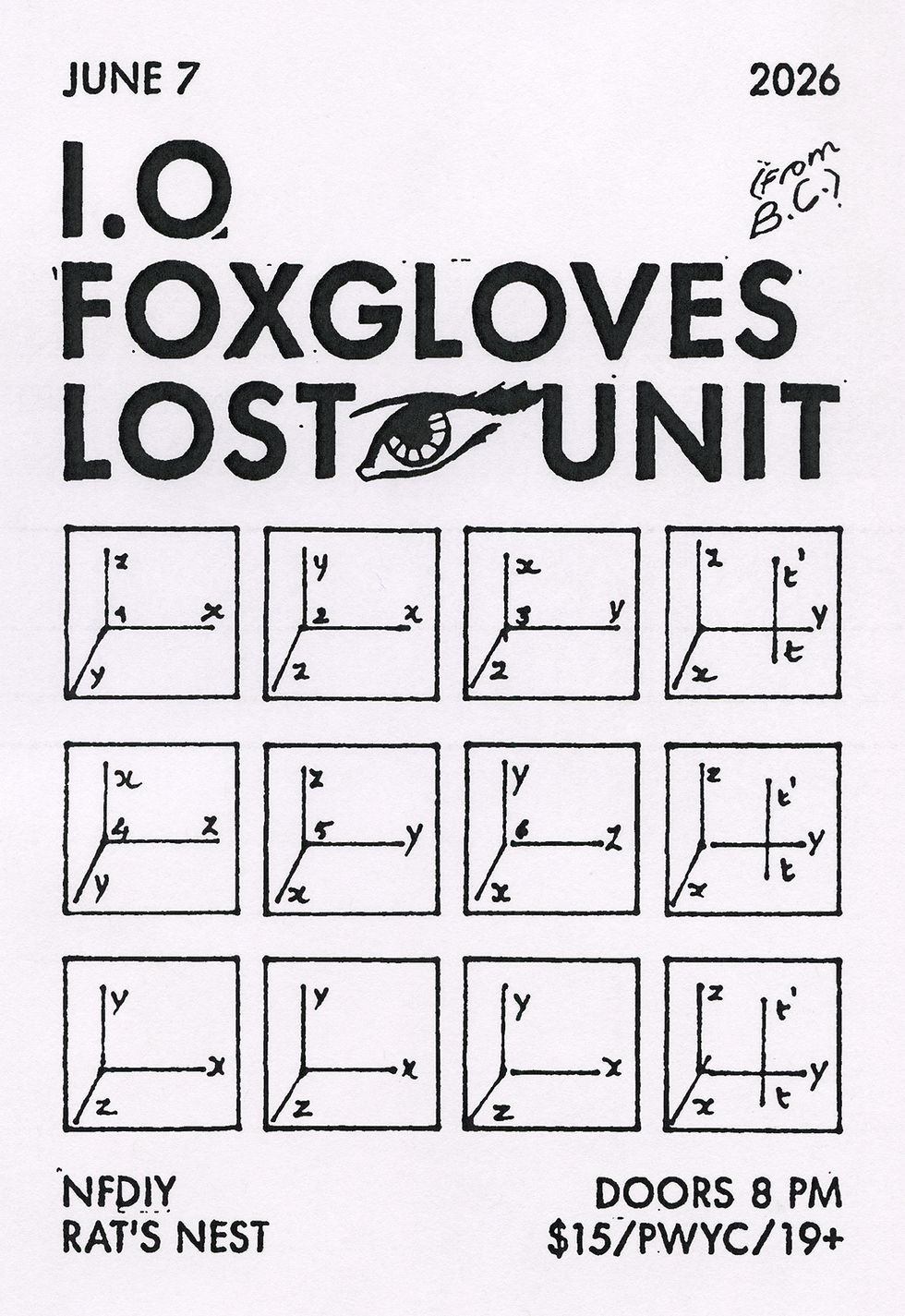 i.o / foxgloves / Lost Unit