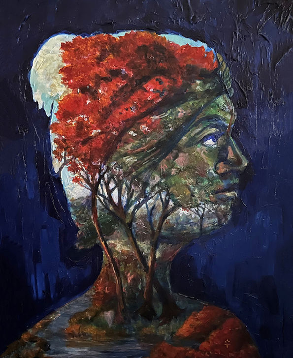 Looking Inward | Acrylic