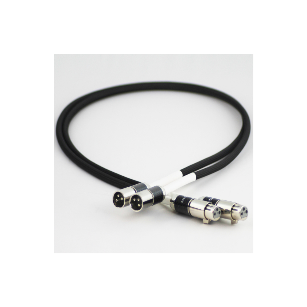 Tellurium Q Silver Diamond XLR Interconnect cable pair 1m