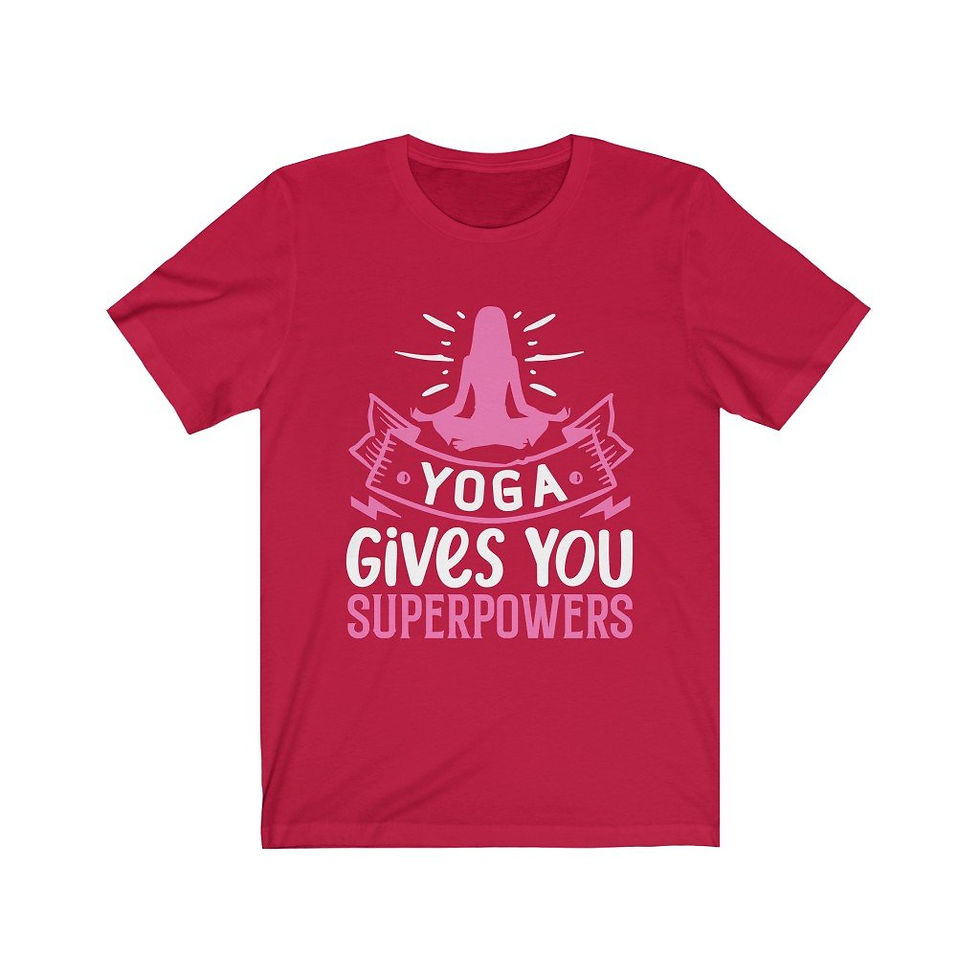 Miniatura: Yoga Gives you Superpowers Everyday T-Shirt
