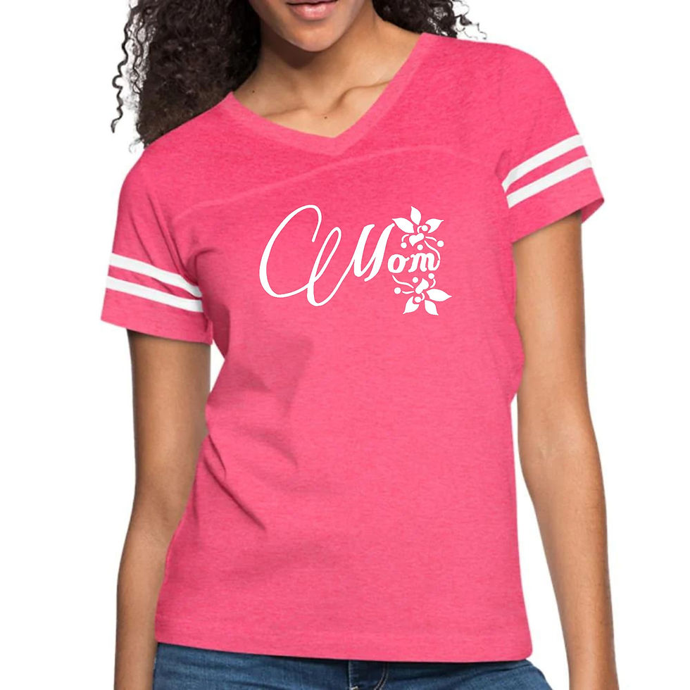 Miniatura: Womens Vintage Sport Graphic T-shirt, Mom Appreciation for Mothers