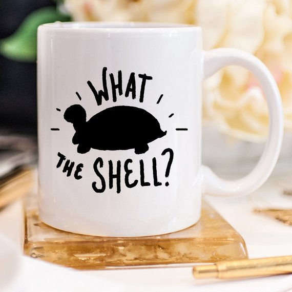Thumbnail: What The Shell? - Turtle Coffee Mug, Turtle Funny