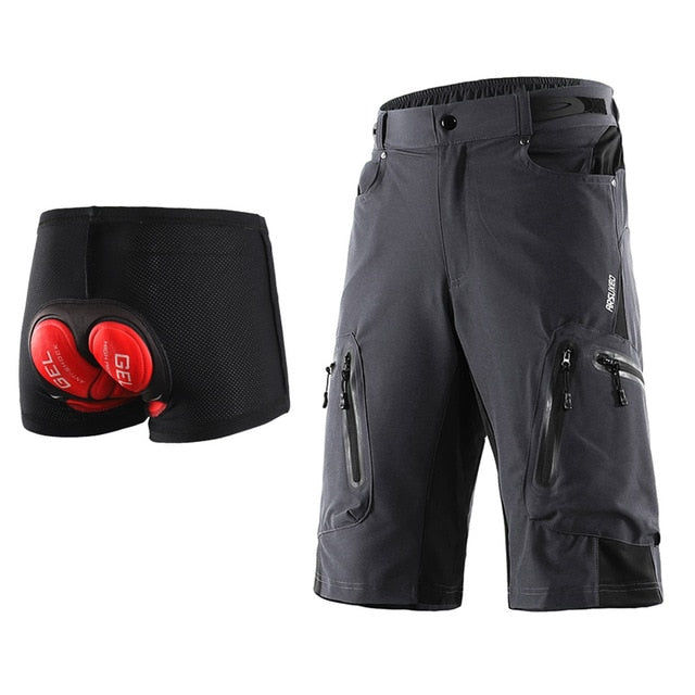 Miniatura: Men Outdoor Sports Cycling Shorts MTB Downhill Trousers Mountain Bike