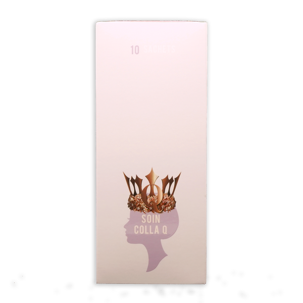 Thumbnail: HOF Soin Colla Q 10000 mg ผลิตภัณฑ์เสริมอาหารคอลลาเจน (กล่อง 10 ซอง)