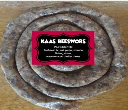 Kaas beeswors