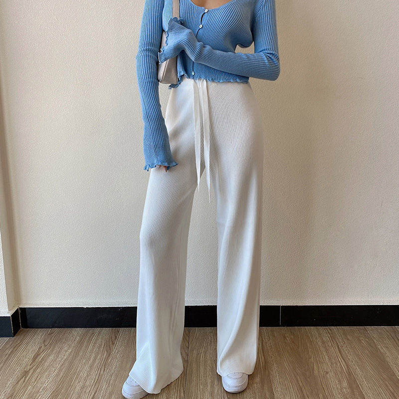 Thumbnail: FrenchKnit – Artisan High-Rise Statuesque Thermal Trousers