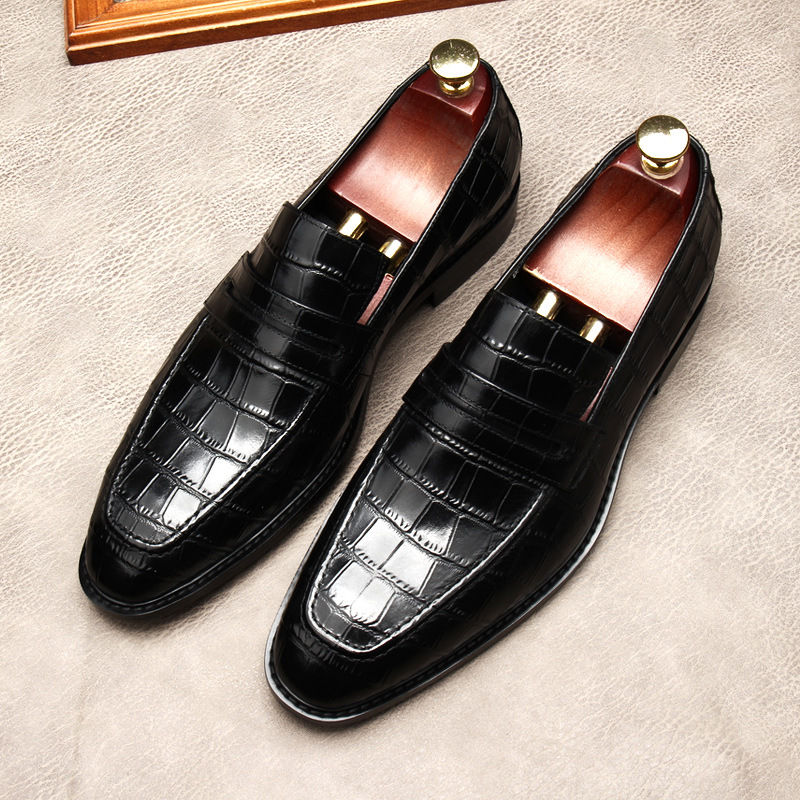 Thumbnail: Heritage Meridian – Imperial Croc-Embossed British Derbies