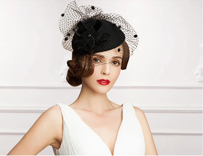 Thumbnail: The Aristocratic Sovereign – Australian Wool Pillbox Elegant Hat
