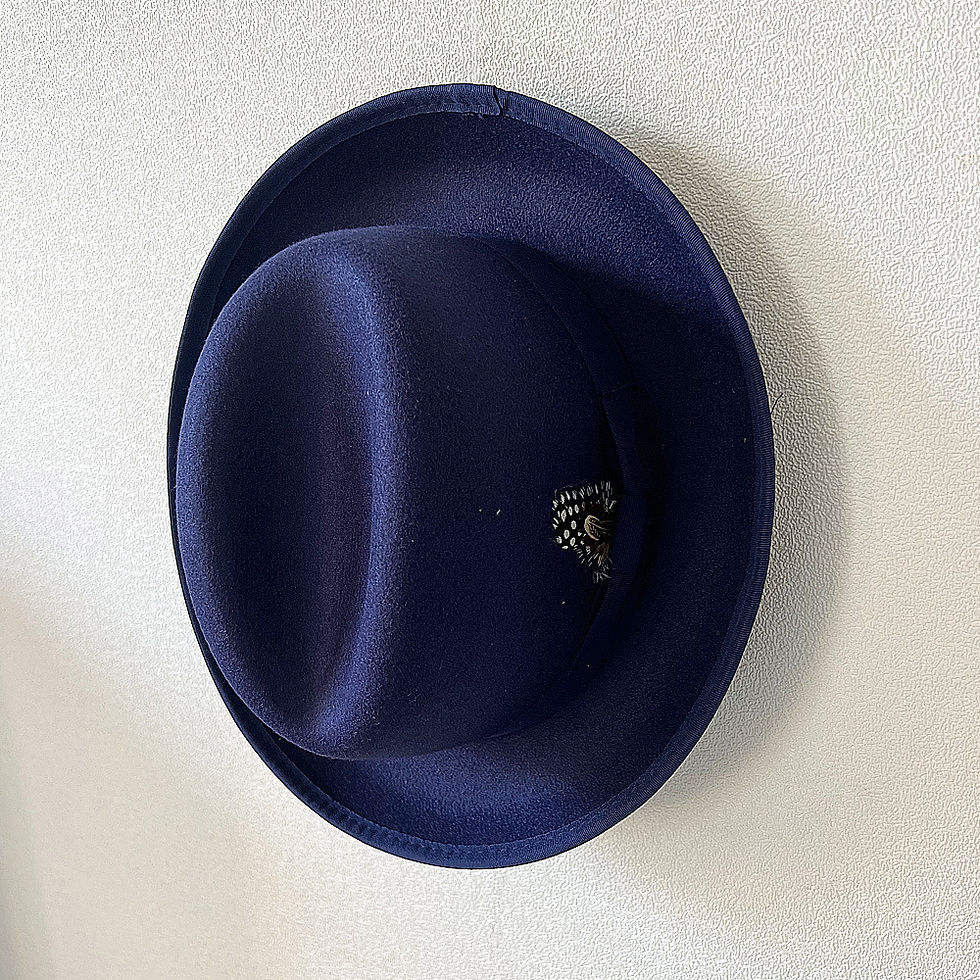Thumbnail: Heritage Meridian – Wide Brim Feathered Sovereign Fedora