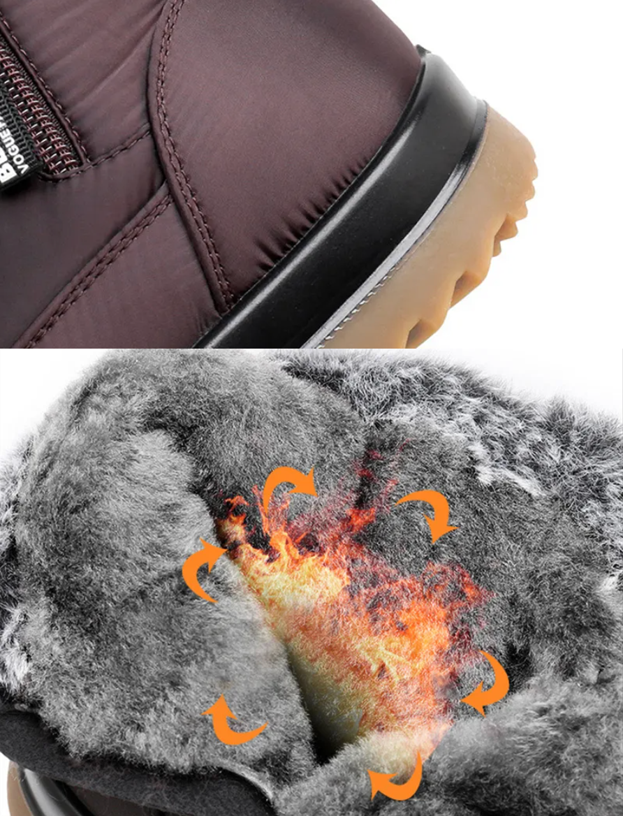 Thumbnail: The Frost-Fortress – Women’s Winter Waterproof Warm Cotton Boots