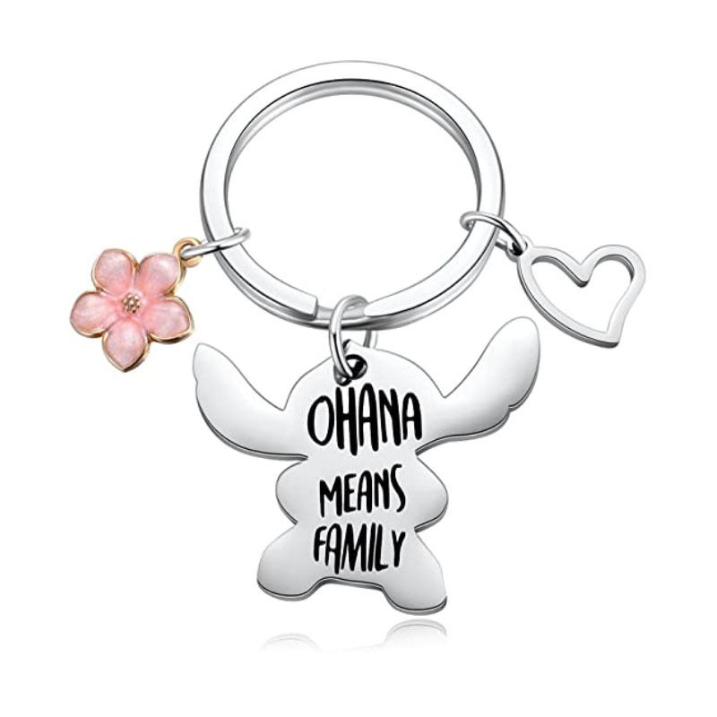 Thumbnail: OHANA Family Necklace & Keychain Set