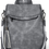Thumbnail: PU Leather Anti-Theft Travel Backpack with Tassel