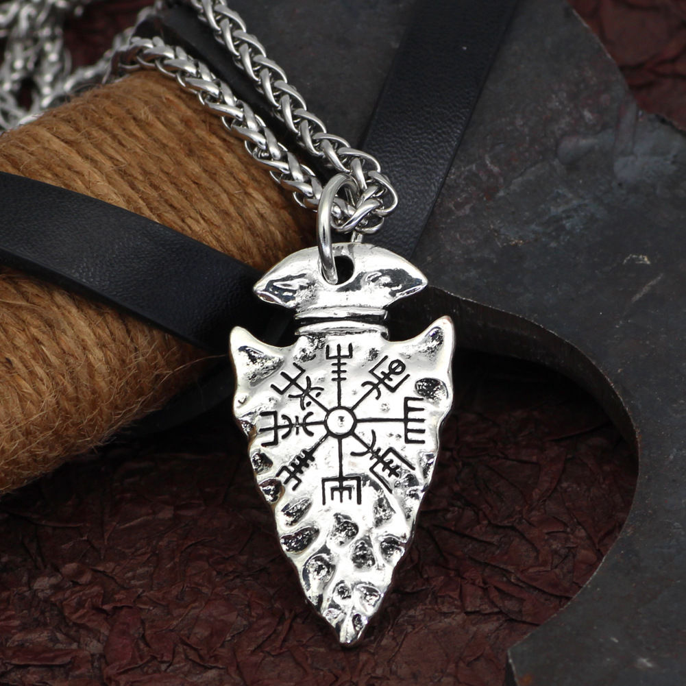 HeritageCompass – Genuine Retro Vintage Geometric Alloy Compass Pendant