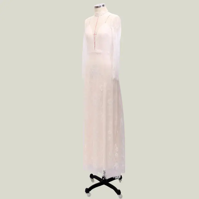 Thumbnail: Lace Wedding Evening Dress