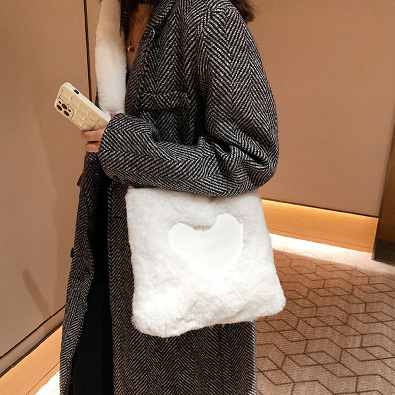 Thumbnail: Plush-Love Vertical Square Tote
