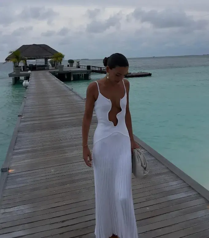 Thumbnail: Glimmering Sands Spliced Maxi