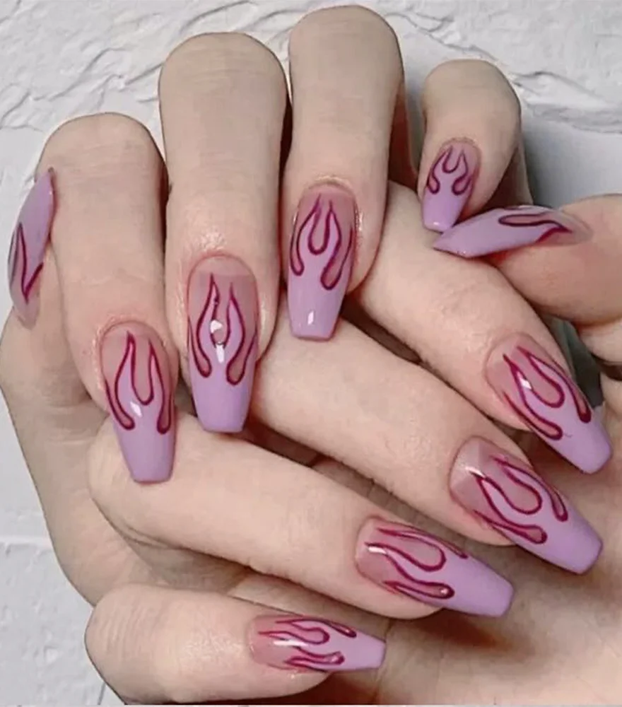 Indulge in the luxurious appeal of the Artificial Soft Nails Set. Elevate your manicure game effortlessly, adding a touch of glamour and style to your fingertips